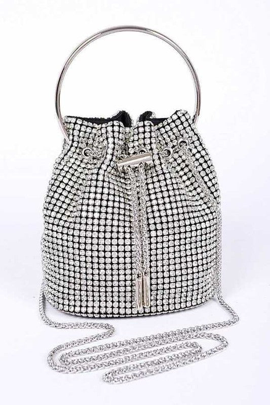 Oversize Rhinestone Iconic Bucket Bag - Fashionistas Showroom