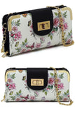 Fashion Turn Lock Crossbody Wallet - Fashionistas Showroom