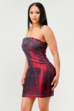 Hellcat Denim Dress - Fashionistas Showroom