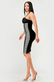 Maze Enigma Bodycon Dress - Fashionistas Showroom