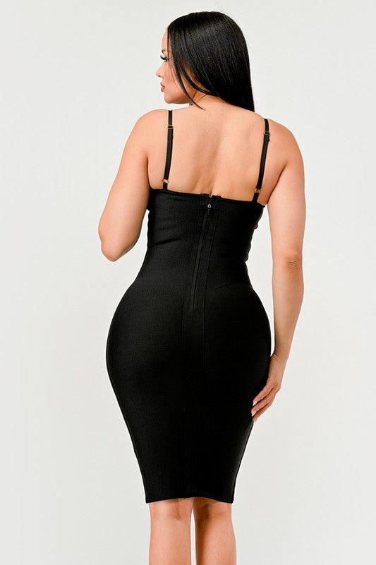 Maze Enigma Bodycon Dress - Fashionistas Showroom