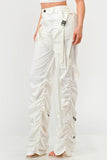 Ruched Utility Elegance Pants - Fashionistas Showroom