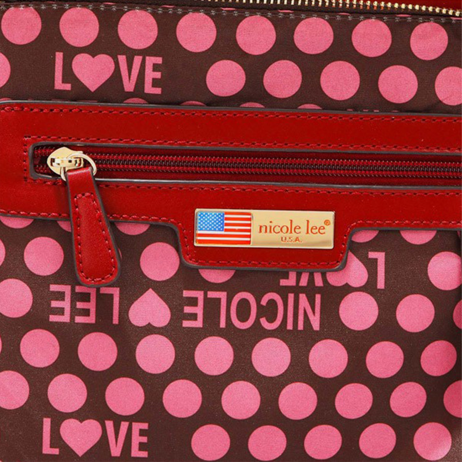 Nicole Lee USA Scallop Stitched Handbag - Fashionistas Showroom