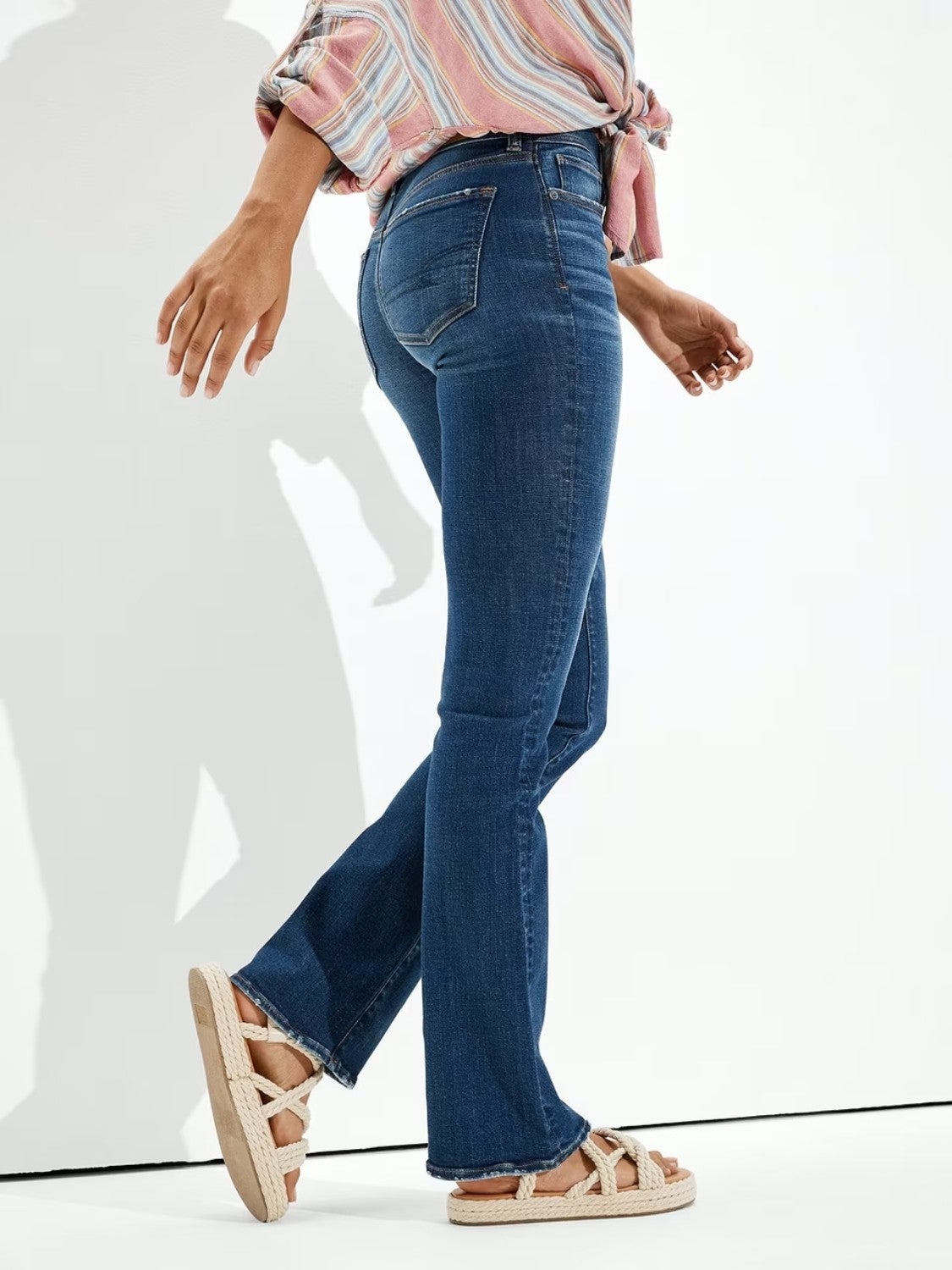 Buttoned Straight Jeans with Pockets - Fashionistas Showroom