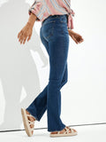 Buttoned Straight Jeans with Pockets - Fashionistas Showroom