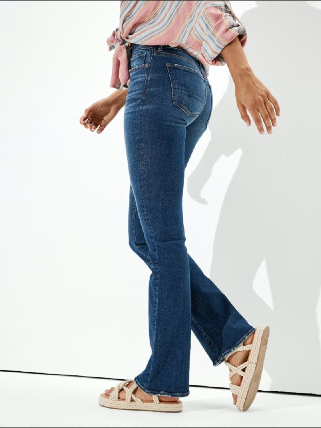 Buttoned Straight Jeans with Pockets - Fashionistas Showroom
