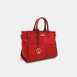 Nicole Lee USA Scallop Stitched Handbag - Fashionistas Showroom