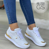 Sports Shoes Women's Spring And Autumn New Breathable Color Matching Casual Running Shoes Sneaker - Fashionistas Showroom