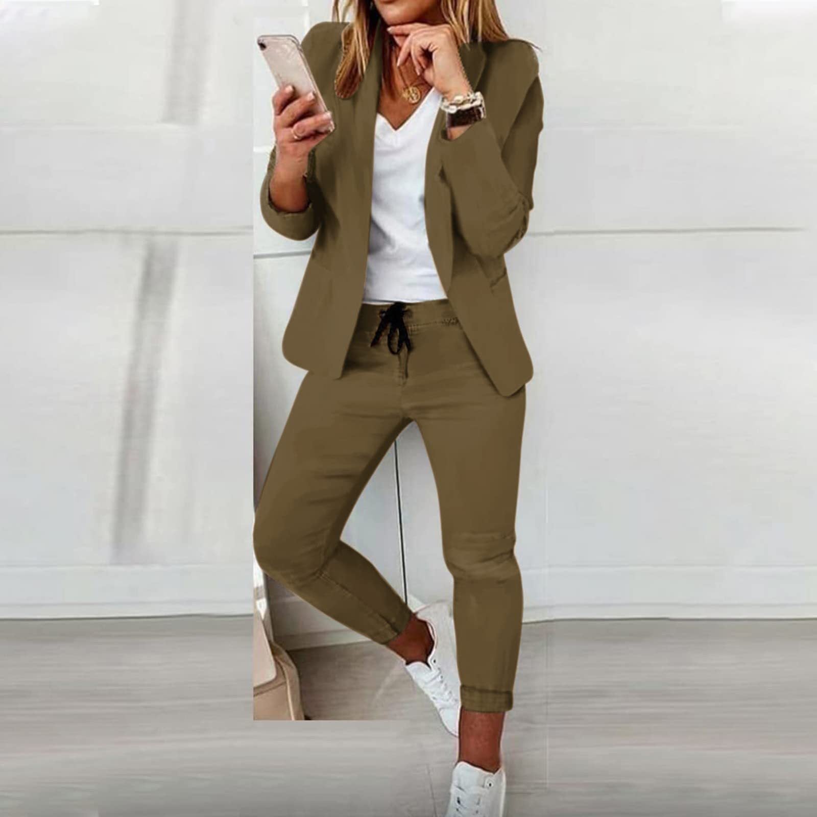 2023wish Amazon Independent Station New Casual Fashion Suit Suit Women's Suit - Fashionistas Showroom