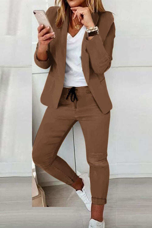 2023wish Amazon Independent Station New Casual Fashion Suit Suit Women's Suit - Fashionistas Showroom
