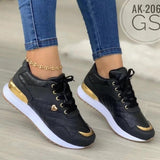 Sports Shoes Women's Spring And Autumn New Breathable Color Matching Casual Running Shoes Sneaker - Fashionistas Showroom