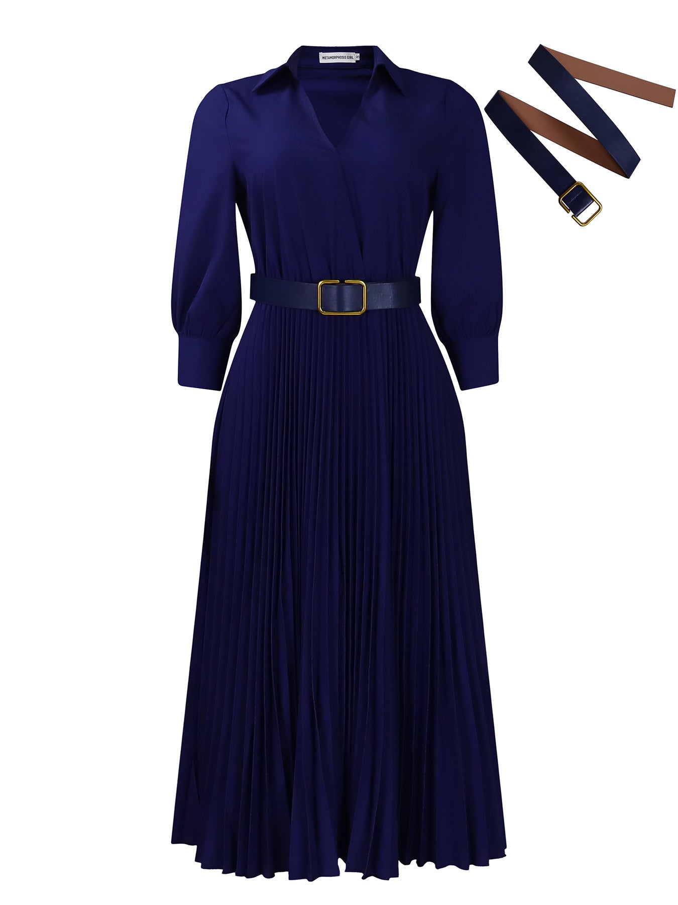 Clothing Solid Color Large Size Cross-border Dress