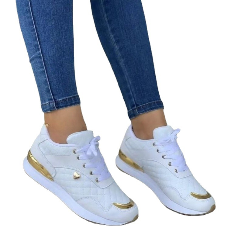 Sports Shoes Women's Spring And Autumn New Breathable Color Matching Casual Running Shoes Sneaker - Fashionistas Showroom