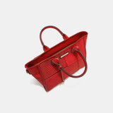 Nicole Lee USA Scallop Stitched Handbag - Fashionistas Showroom
