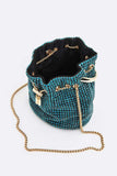 Oversize Rhinestone Iconic Bucket Bag - Fashionistas Showroom