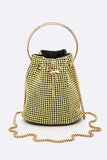 Oversize Rhinestone Iconic Bucket Bag - Fashionistas Showroom