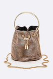 Oversize Rhinestone Iconic Bucket Bag - Fashionistas Showroom