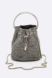Oversize Rhinestone Iconic Bucket Bag - Fashionistas Showroom