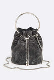 Oversize Rhinestone Iconic Bucket Bag - Fashionistas Showroom