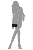 Fashion Turn Lock Crossbody Wallet - Fashionistas Showroom