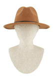 Basic Buckle Fedora Hat - Fashionistas Showroom