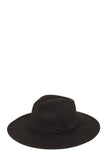 Felt Ribbon Basic Fedora Hat - Fashionistas Showroom