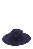 Felt Ribbon Basic Fedora Hat - Fashionistas Showroom