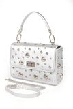Mix Studs Convertible Top Handle Swing Bag - Fashionistas Showroom