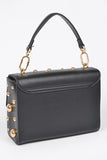 Mix Studs Convertible Top Handle Swing Bag - Fashionistas Showroom