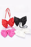 Oversize Satin Bow Convertible Clutch Swing Bag