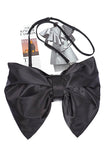 Oversize Satin Bow Convertible Clutch Swing Bag