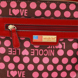 Nicole Lee USA Scallop Stitched Handbag - Fashionistas Showroom