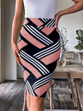 Sexy Printed Hip Skirt - Fashionistas Showroom