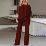 Solid Color Loose Casual Bat Sleeve Irregular Suit - Fashionistas Showroom