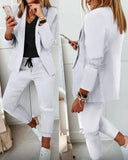 2023wish Amazon Independent Station New Casual Fashion Suit Suit Women&#039;s Suit - Fashionistas Showroom
