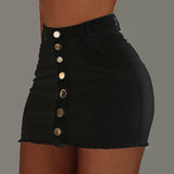 Half-length Denim Skirt - Fashionistas Showroom