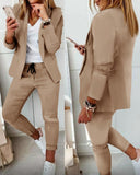 2023wish Amazon Independent Station New Casual Fashion Suit Suit Women&#039;s Suit - Fashionistas Showroom