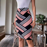 Sexy Printed Hip Skirt - Fashionistas Showroom