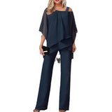 Solid Color Loose Casual Bat Sleeve Irregular Suit - Fashionistas Showroom