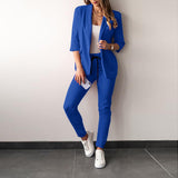 2023wish Amazon Independent Station New Casual Fashion Suit Suit Women&#039;s Suit - Fashionistas Showroom