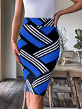Sexy Printed Hip Skirt - Fashionistas Showroom