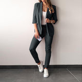 2023wish Amazon Independent Station New Casual Fashion Suit Suit Women&#039;s Suit - Fashionistas Showroom