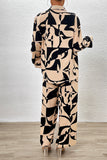 Printed Button Up Shirt and Pants Set - Fashionistas Showroom