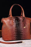 Gradient PU Leather Handbag - Fashionistas Showroom