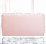 Clutch Pink Stone Satin Flap Handbag for Women