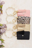 Pearl Key Ring Wallet Bracelet - Fashionistas Showroom