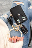 Pearl Key Ring Wallet Bracelet - Fashionistas Showroom