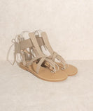 OASIS SOCIETY Blaze - Lace-Up Sandal - Fashionistas Showroom