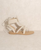 OASIS SOCIETY Blaze - Lace-Up Sandal - Fashionistas Showroom