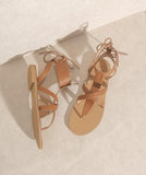 OASIS SOCIETY Blaze - Lace-Up Sandal - Fashionistas Showroom